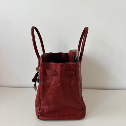 Sac Hermès Birkin 35 rouge H