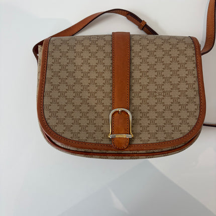 Sac Celine Macadam Beige