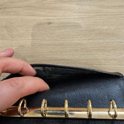 Agenda PM Épi Noir Louis Vuitton