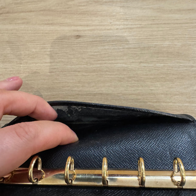Agenda PM Épi Noir Louis Vuitton