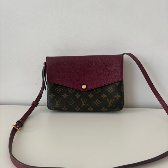 Sac Louis Vuitton Twice Monogram Burgundy