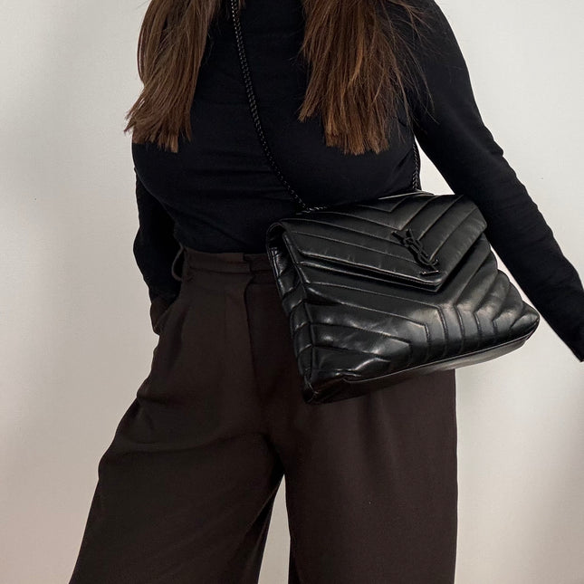 Sac Loulou Medium Saint Laurent Noir