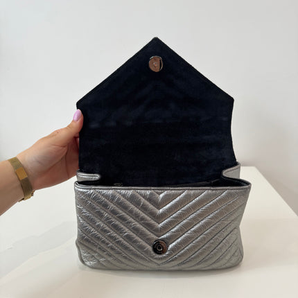 Sac Saint Laurent Collège argent