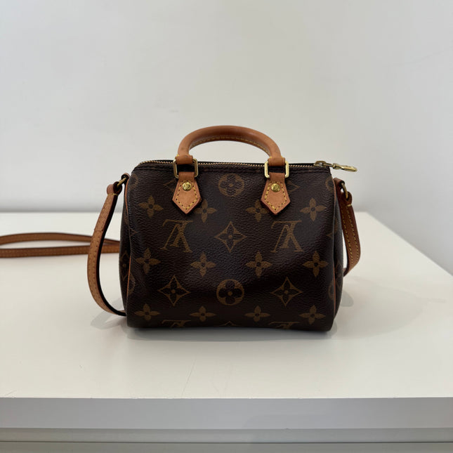 Sac Louis Vuitton Nano Speedy Monogram