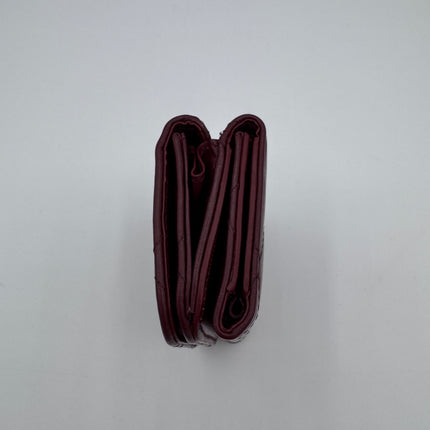 Portefeuille Balenciaga Bordeaux