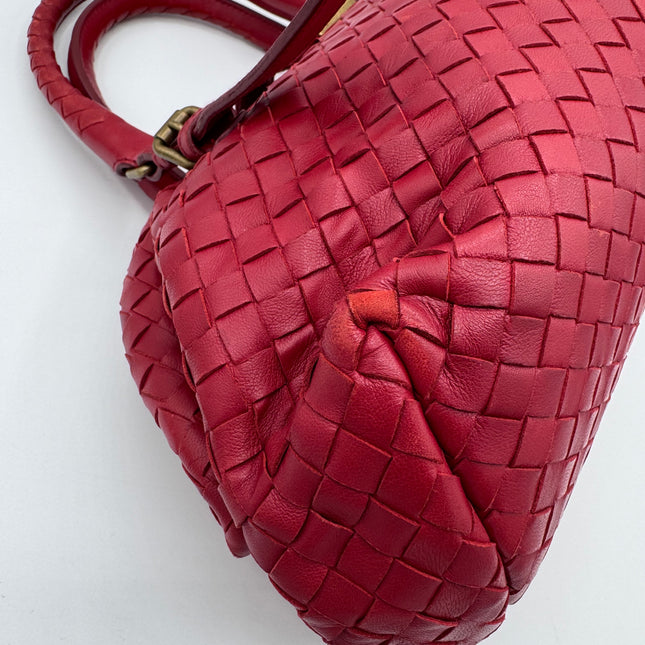 Sac Bottega Veneta Vintage Rouge