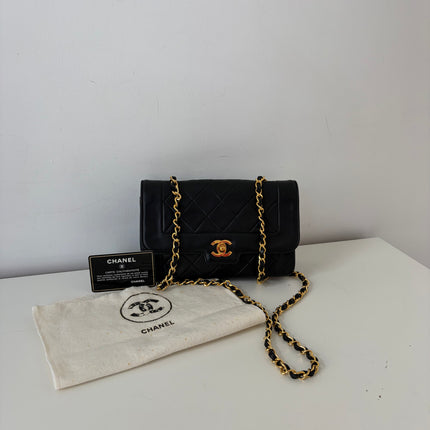 Sac Chanel Diana PM Noir
