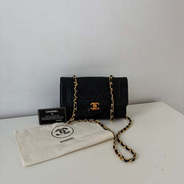 Sac Chanel Diana PM Noir