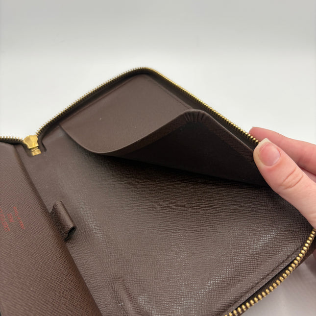 Portefeuille Louis Vuitton Zippy damier