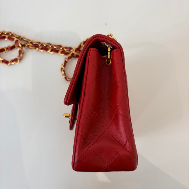 Sac Chanel Timeless Mini Square Rouge