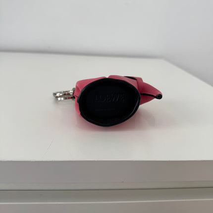 Porte-clés Loewe Éléphant cuir rose