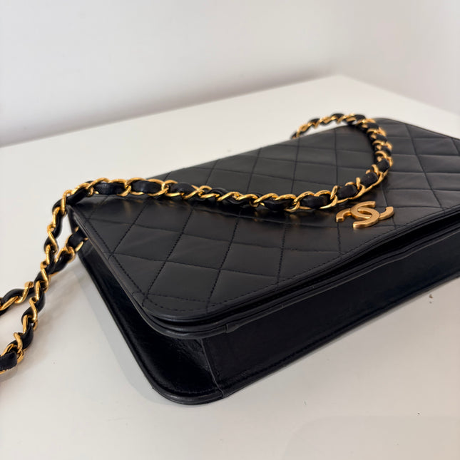 Sac Chanel Single Flap noir