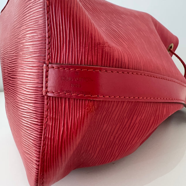 Sac Louis Vuitton Noé PM rouge