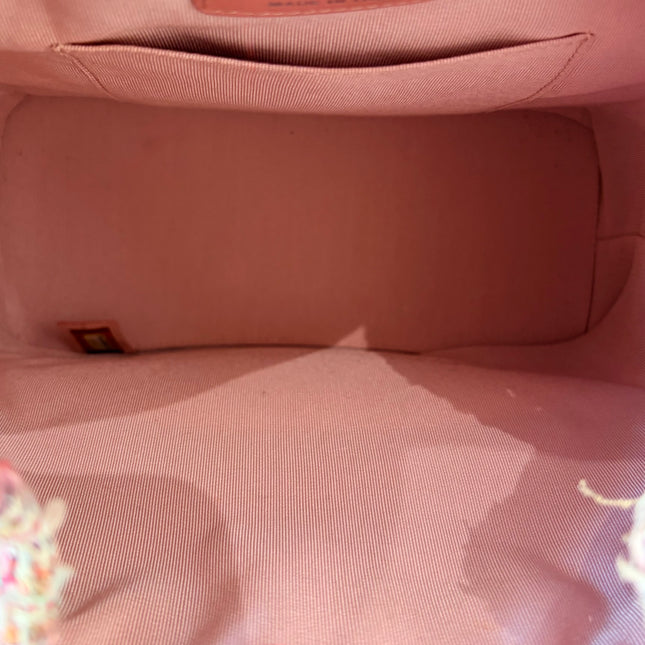 Sac à dos Chanel Gabrielle tweed rose