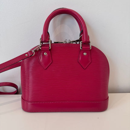 Sac Louis Vuitton BB Alma Cuir Épi Rose