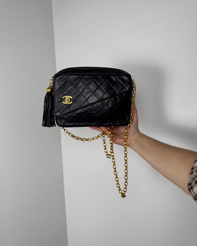 Sac Chanel Caméra bandoulière fermoir classique