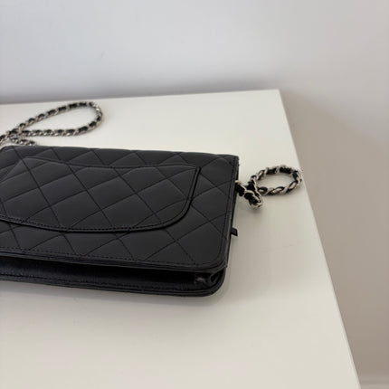Sac Chanel Wallet on Chain classique Noir Cuir d’agneau