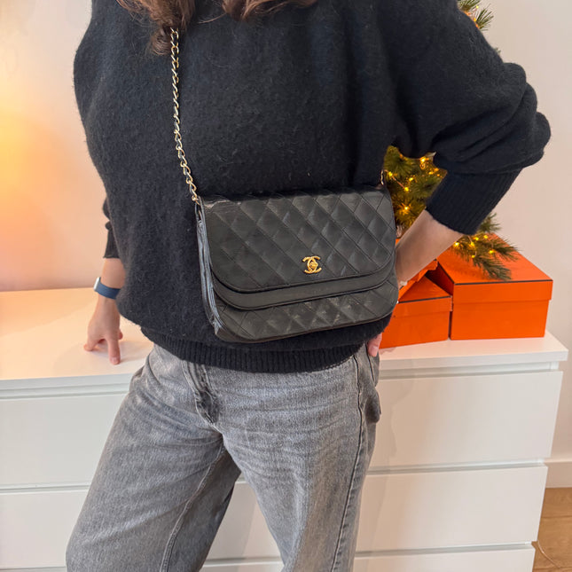 Sac Chanel Timeless Demi-Lune Noir
