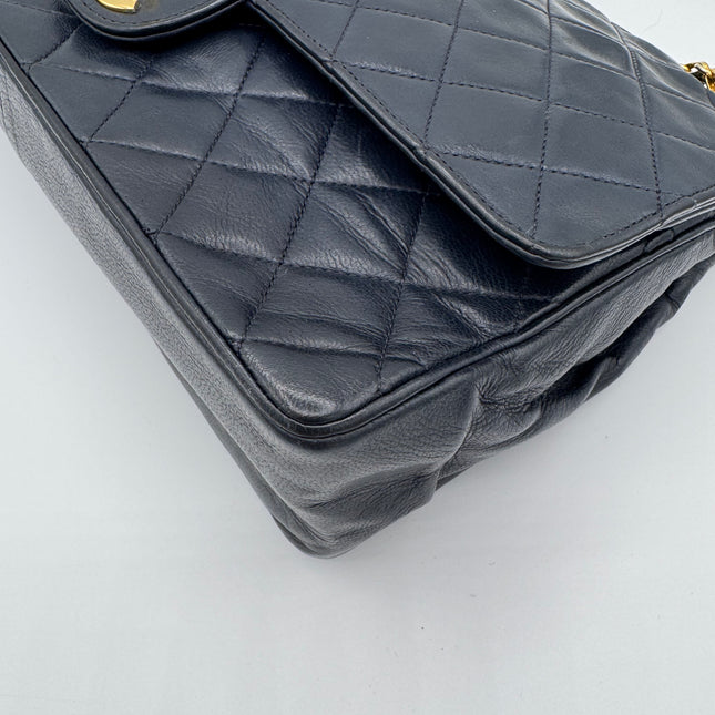 Sac Chanel Vintage Timeless Marine