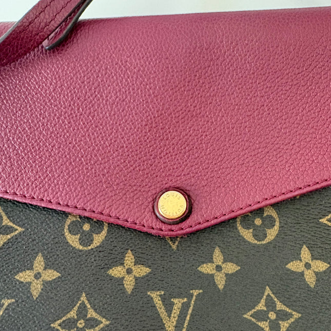 Sac Louis Vuitton Twice Monogram Burgundy