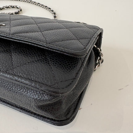 Sac Chanel Wallet on Chain noir