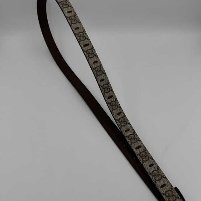 Ceinture Cuir Fraise Gucci