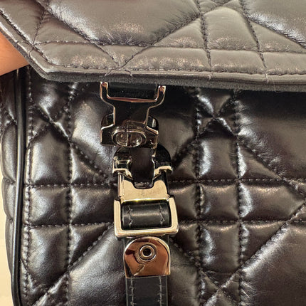 Sac Dior Camp Small cuir noir