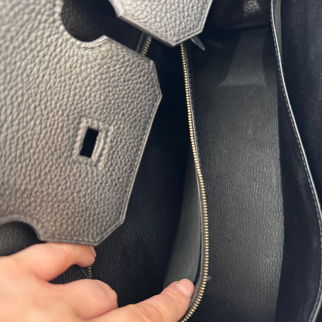 Sac Hermès Birkin 35 Noir