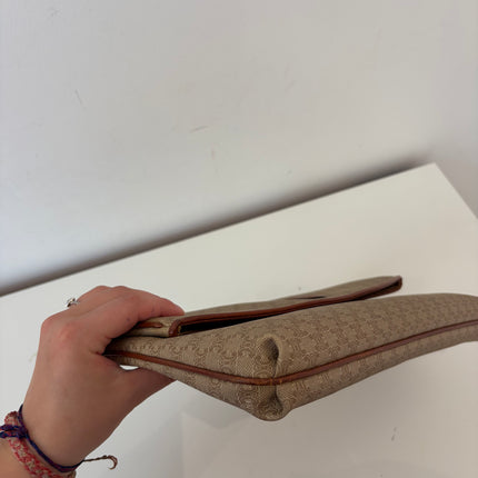 Pochette Celine Beige Macadam