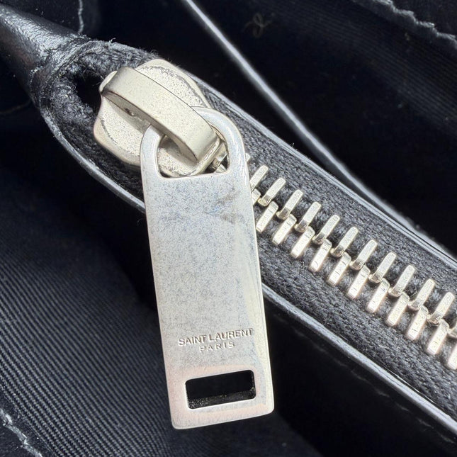 Sac Saint Laurent Loulou small bijouterie argent