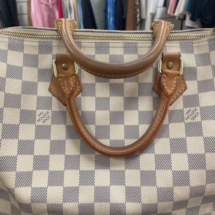 Louis Vuitton Speedy 30 Damier Azur