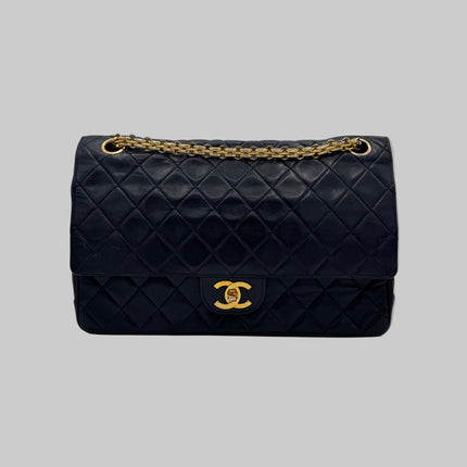 Sac Chanel Vintage Timeless Marine