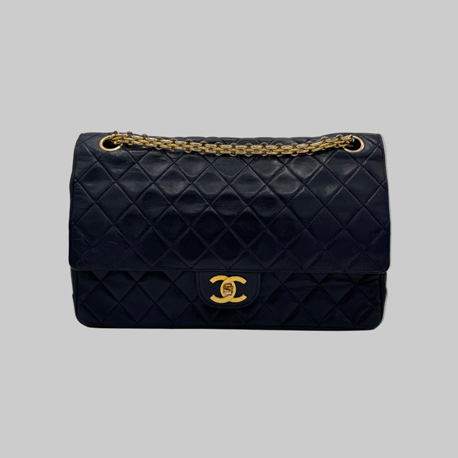 Sac Chanel Vintage Timeless Marine
