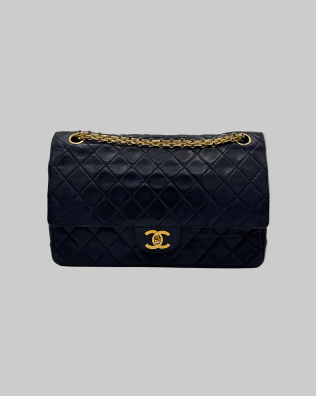 Sac Chanel Vintage Timeless Marine