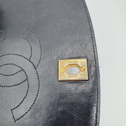 Sac Chanel Classique Bandoulière Noir Vintage