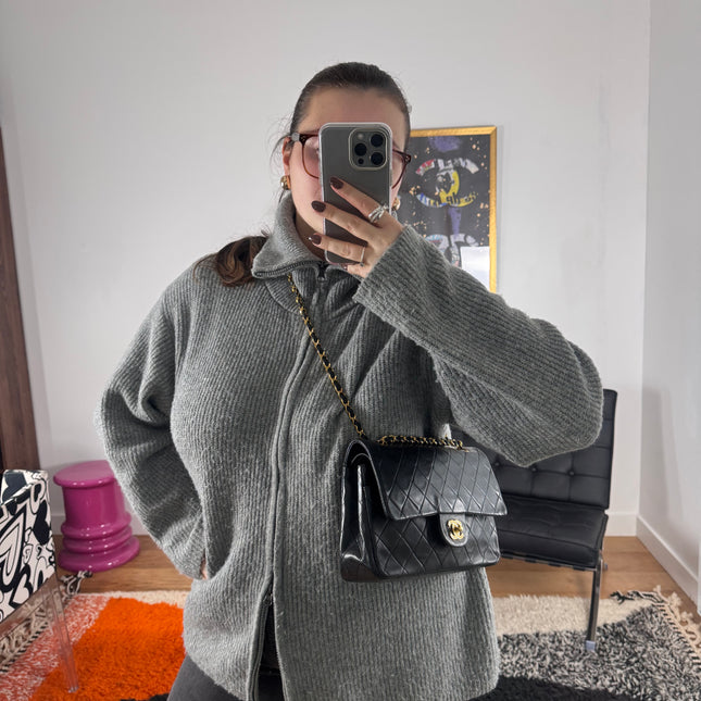 Sac Chanel Timeless vintage noir