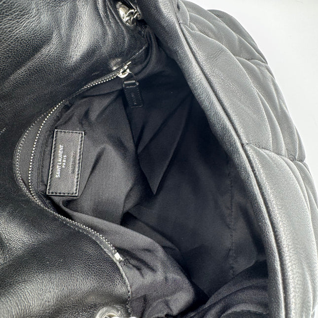Sac Saint Laurent Puffer Large Noir
