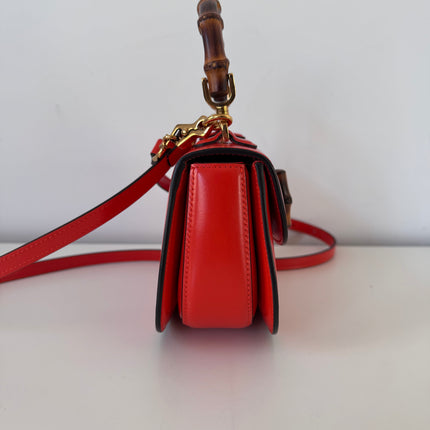 Sac Gucci Bamboo 1947 mini orange
