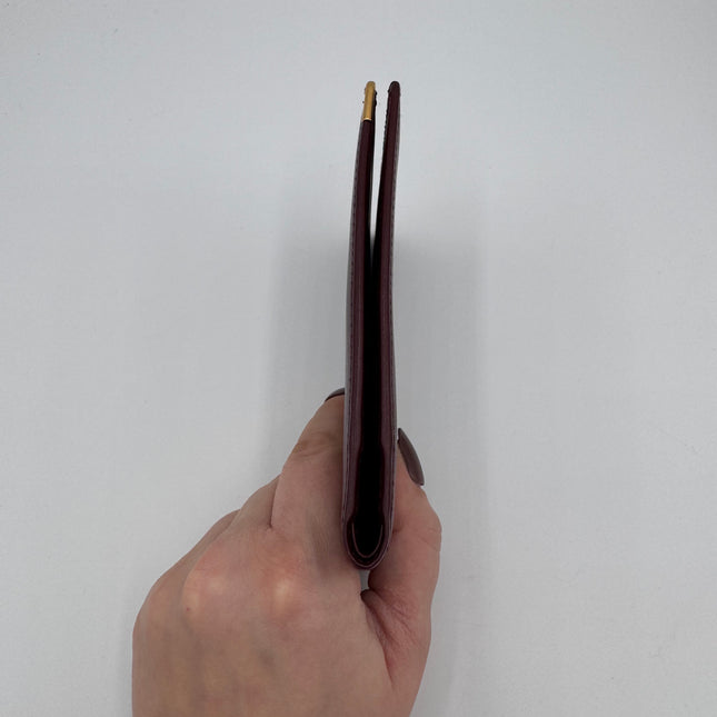 Portefeuille Cartier plat