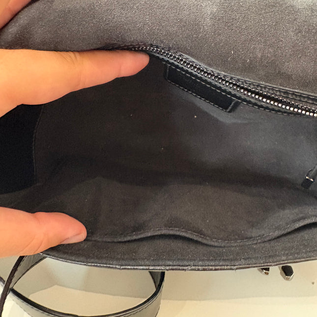 Sac Dior Camp Small cuir noir