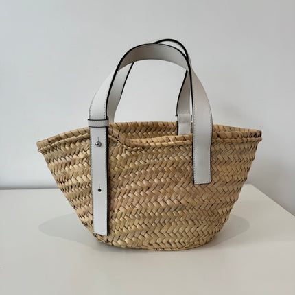 Panier Loewe pm blanc