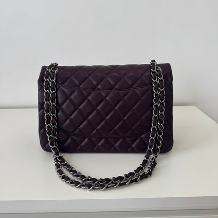Sac Chanel Timeless Jumbo Prune