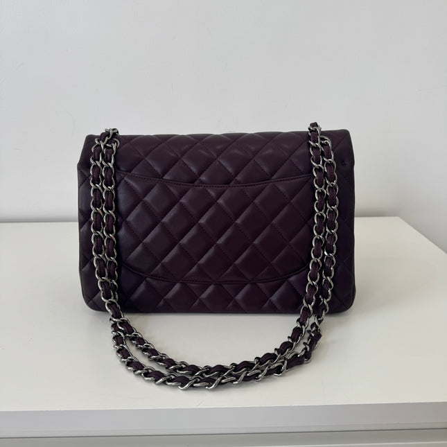 Sac Chanel Timeless Jumbo Prune