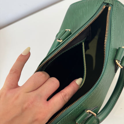 Sac Louis Vuitton Speedy 25 Épi Vert