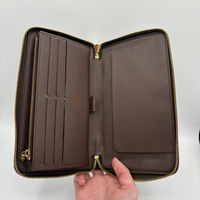 Portefeuille Louis Vuitton Zippy damier