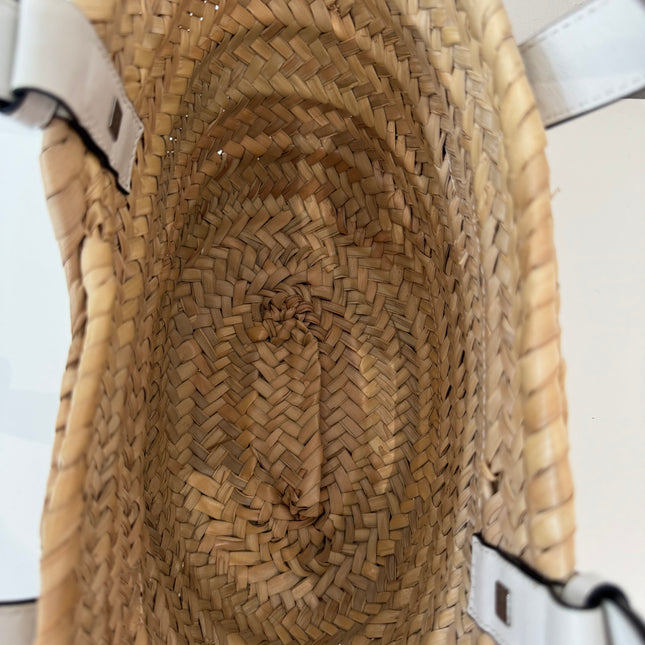 Panier Loewe pm blanc