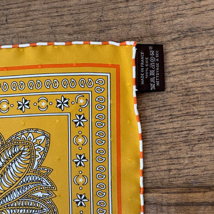 Bandana Hermès 55cm le jardin de la Mahari