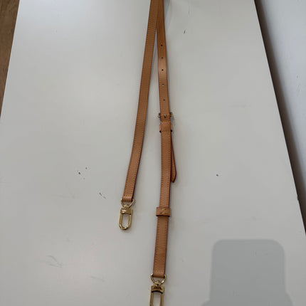 Bandoulière Louis Vuitton de sac réglable cuir naturel
