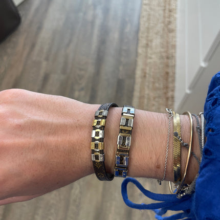 Bracelet Double Tour Monogram Louis Vuitton