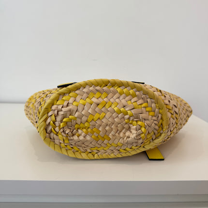 Sac panier Loewe jaune pm